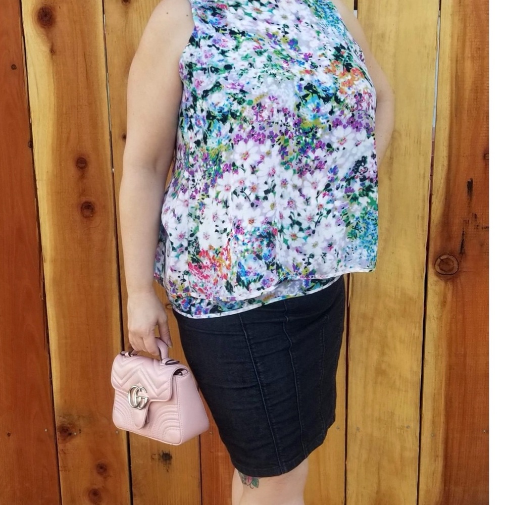 High Standards Denim Skirt